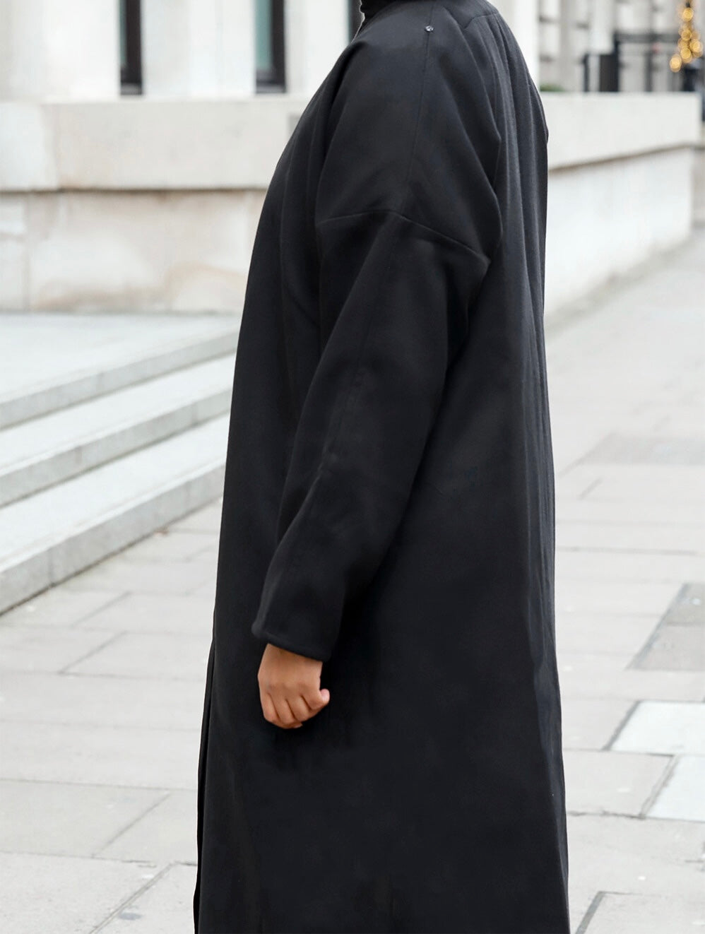 Black Abaya Coat