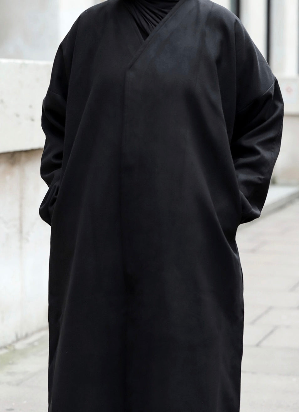Black Abaya Coat