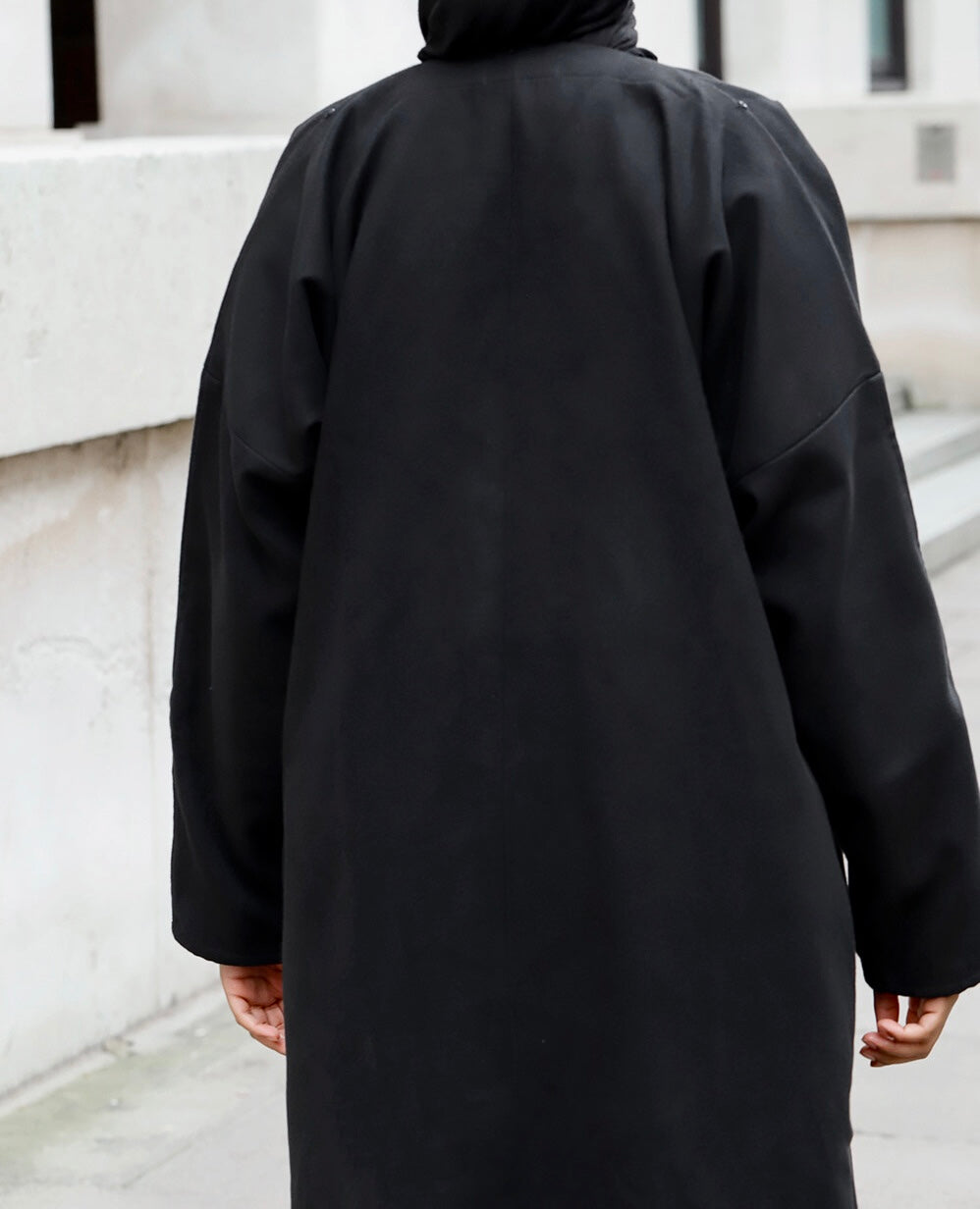 Black Abaya Coat