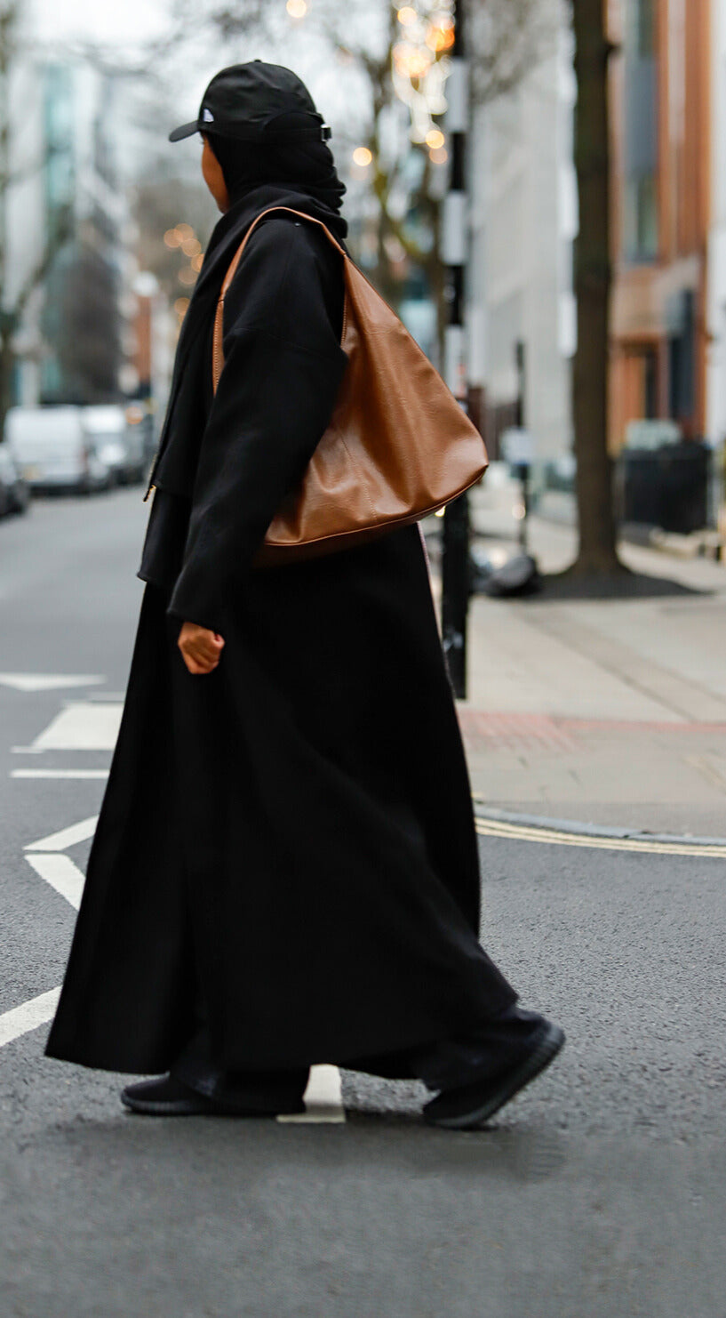 Black Abaya Coat
