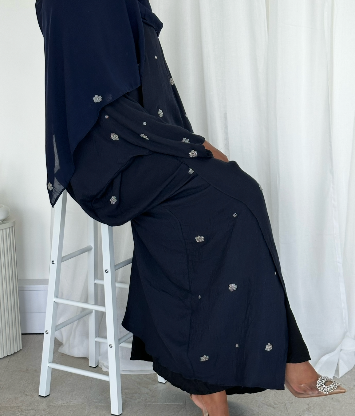 Dusk Linen Abaya