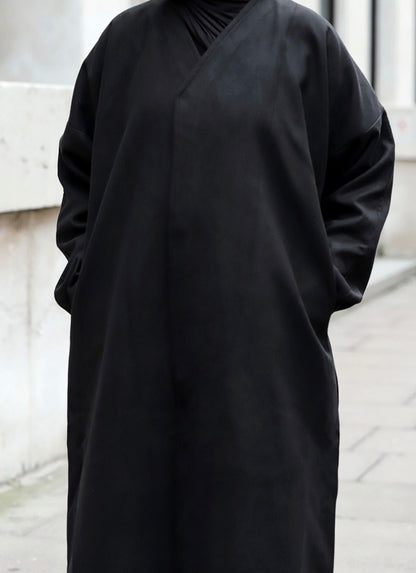 Black Abaya Coat
