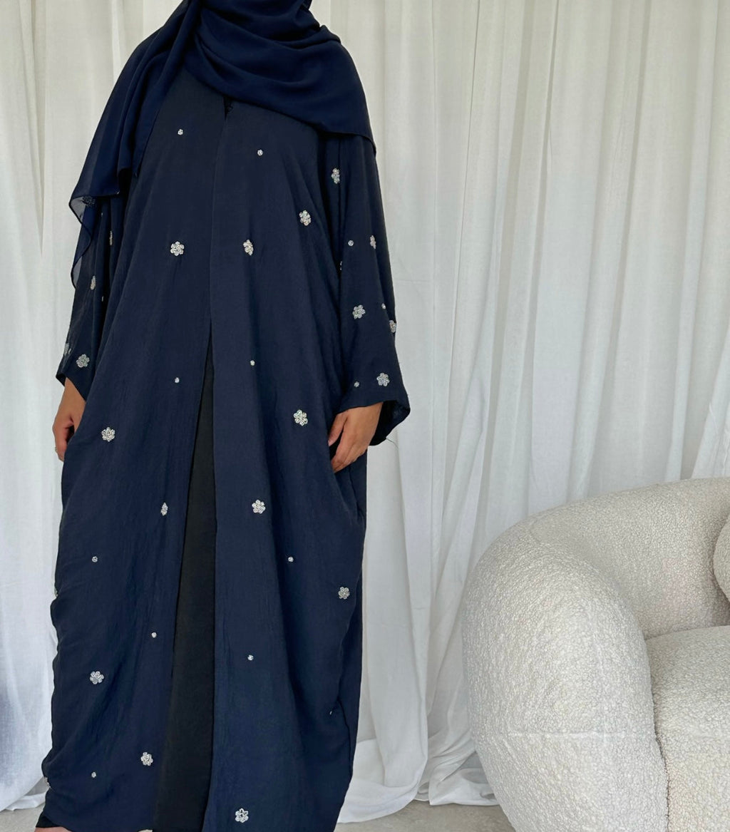 Dusk Linen Abaya