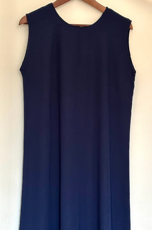 Dusk Blue Slip Dress